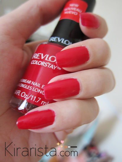 REVLON colorstay #120 Red Carpet – swatch, review