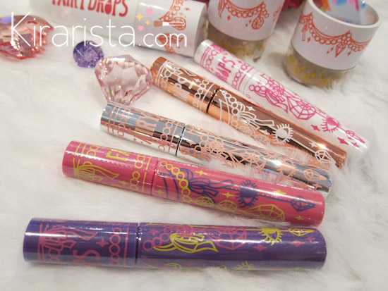 Fairydrops Mascara: Platinum mascara & Volume Burst mascara