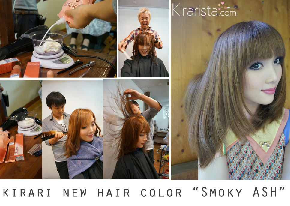 New hair color “Smoky Ash” for A/W ’13