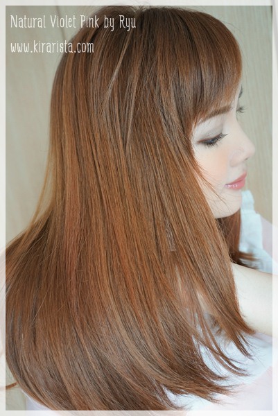 Hair color for Spring’14 – Natural Violet Pink