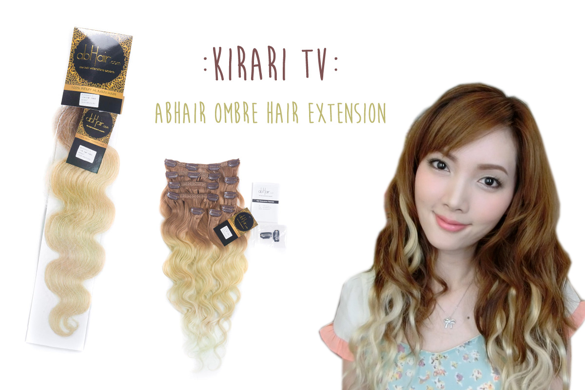 Kirari TV: Ombre Hair Extension review