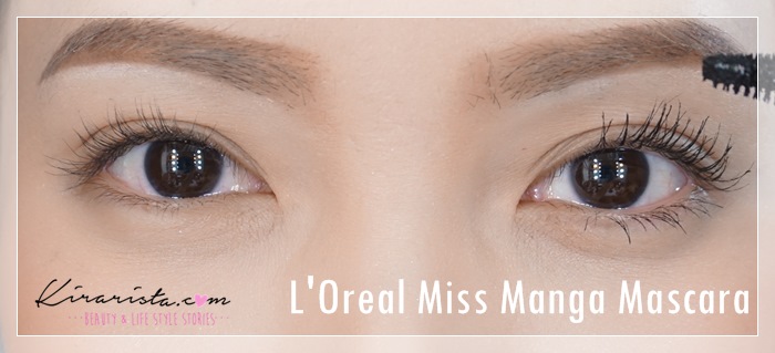 รีวิว L’Oreal Miss Manga Mascara มาสคาร่าขนตาเด้ง