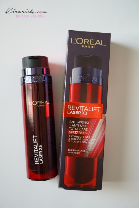 L’Oreal REVITALIFT Laser X3 New Skin Anti-Aging SPF27 – Review