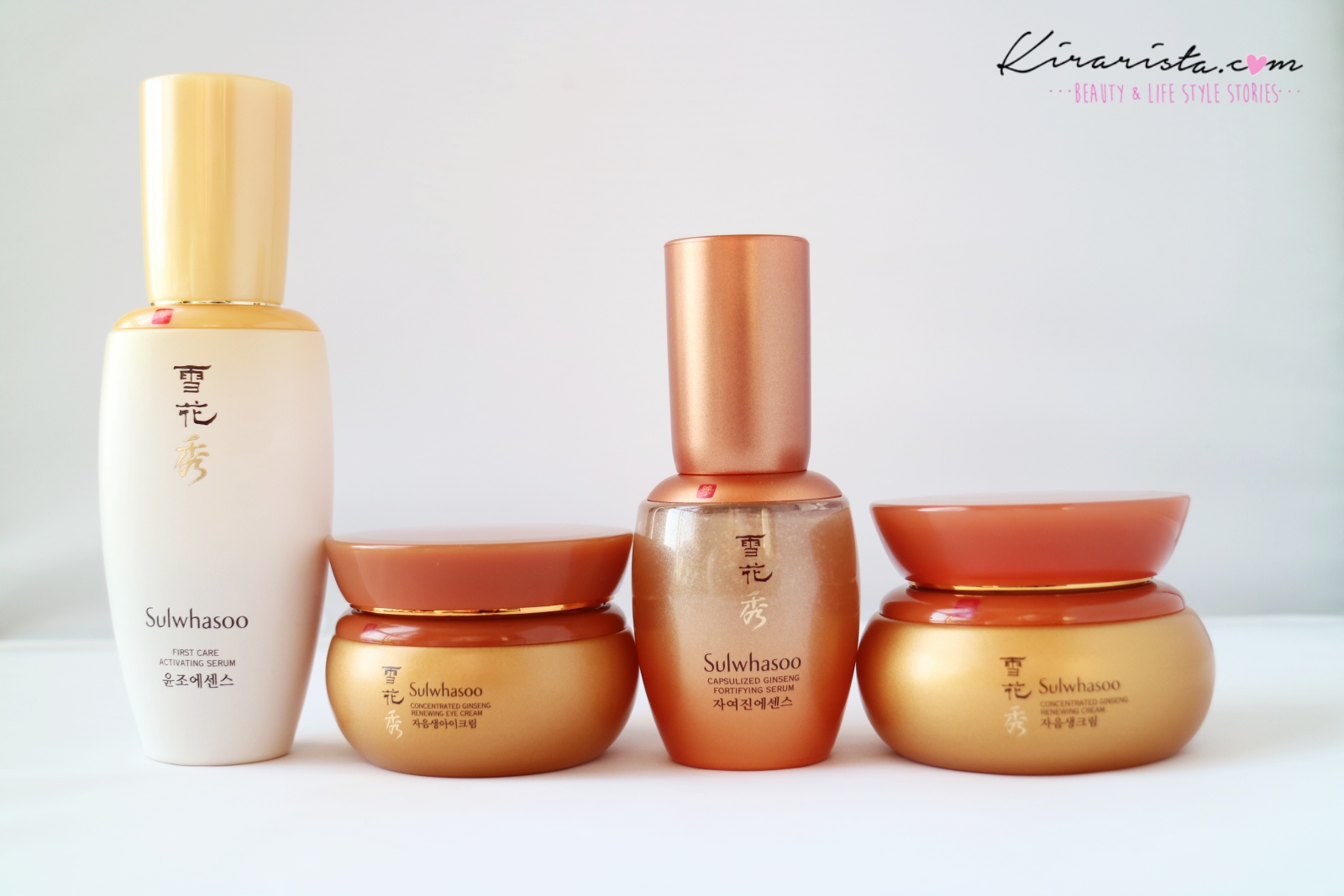 1 ใน 4 ลูกรัก จากแบรนด์ Sulwhasoo  Capsulized Ginseng Fortifying Serum ที่สุดของเซรั่มโสม ที่สุดของเทคโนโลยี