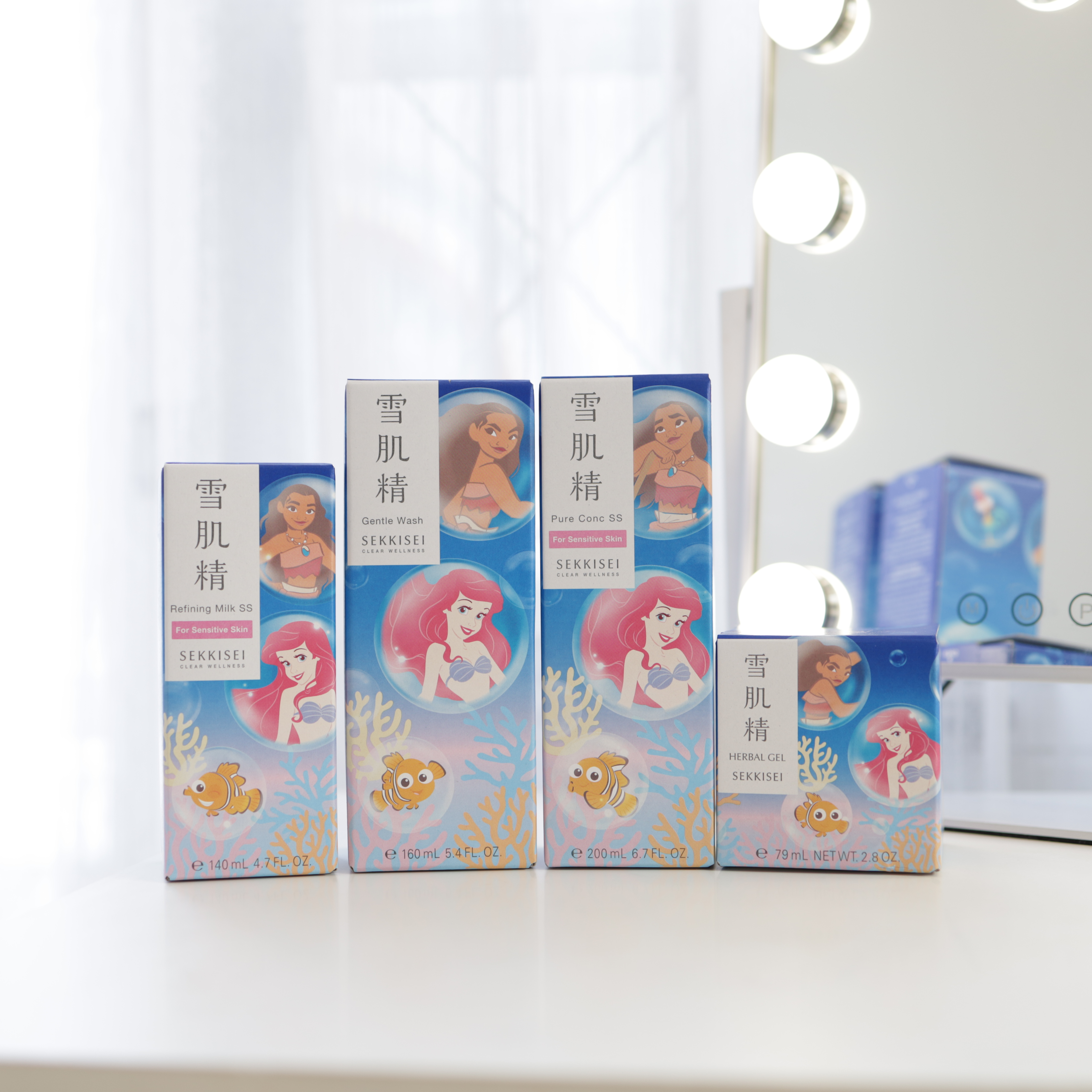 KOSE SEKKISEI x Disney แพคเกจธีมดิสนีย์รักทะเล